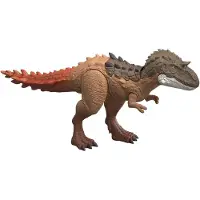 Mattel Gigantic Trackers Gorgosaurus Jurassic Dinosaur Figure Bruin Kinderen