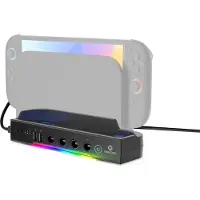 Oniverse Geventileerde oplaadhouder Zwart voor Nintendo Switch 2