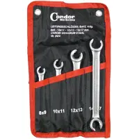 Condor werkzeug Set van 4 Inch Open Ringsleutels 5/16"-11/16"