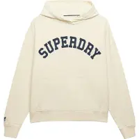 Superdry Sweatshirt 'Athletic Essentials' marine / offwhite