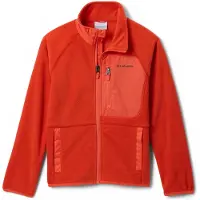 Columbia - Kid's Fast Trek V Full Zip - Fleecevest M, rood
