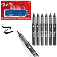 Sharpie Brush Tip Water-based Acrylic Paint Zwart Kinderen