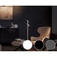 Sompex Tubo Accu leeslamp 2 lichts antraciet 120cm hoog - Modern -