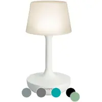 Sompex tafellamp Ginn | Turquoise| Oplaadbaar| RGB verlichting | Spatwaterdicht