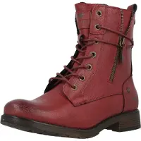 Mustang Veterlaarsjes rood