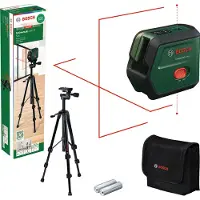 Bosch Kruislijnlaser Universallevel 2 Set - 12m - Rood -m Et Statief