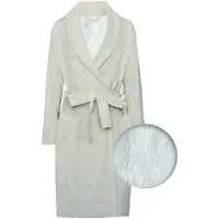 Zohome Zo Home Flanel Fleece Badjas Paisley di Lino - sandy beige - L/XL