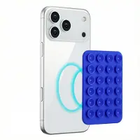 Selencia MagSafe zuignap telefoonhouder - Cobalt Blue