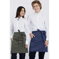 CG Workwear Bistro Apron Vernazza CGW1272 - Grey Melange - 50 x 78 cm
