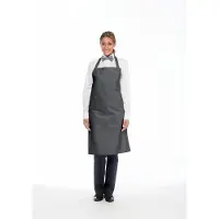 CG Workwear Bib Apron Verona 90 CGW131 - White - 90 x 75 cm
