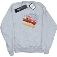 Disney Jongens Cars Bliksem McQueen Sweatshirt (Sportgrijs)
