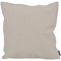 NOVÉE Sierkussen embossed beige | 45 x 45 cm | pu leder