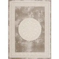 Muratap Harmony laagpolig vloerkleed medaillon 160x220cm