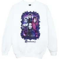 Disney Meisjes The Descendants Group Attitude Sweatshirt (Wit)