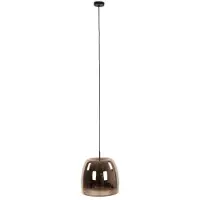 Present Time hanglamp 1l drift glass copper color glas