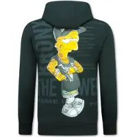 True Rise Oversized hoodie met capuchon the power
