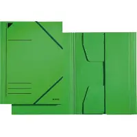 Leitz Eckspannermappe, DIN A4, Karton 320 g/qm, grün