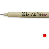 Sakura Pigma Micron 0.3 mm Archival Ink Pen Rood