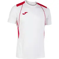 Joma Championship Vii T-shirt Met Korte Mouwen Wit 5-6 Years Jongen