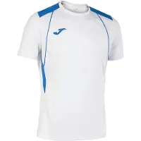 Joma Championship Vii T-shirt Met Korte Mouwen Wit 12-14 Years Jongen