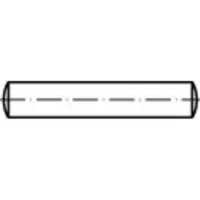 Toolcraft TO-5363115 Cilindrische pen 16 mm RVS A4 10 stuk(s)