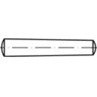Toolcraft TO-5363193 Conische pen 6 mm RVS A1 10 stuk(s)