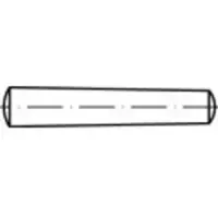 Toolcraft TO-9979635 Conische pen 8 mm RVS A1 10 stuk(s)