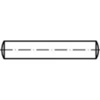 Toolcraft TO-5363097 Cilindrische pen 16 mm RVS A4 10 stuk(s)