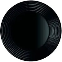 Luminarc Harena Diepbord Zwart 24cm - Gehard Glas