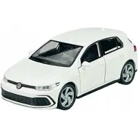 Welly Volkswagen Golf 8 GTI Modelauto Wit Metaal 1:34 Nieuw