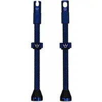Chris King CNC Tubeless Valves 80mm Dark Blue
