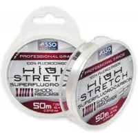ASSO High Stretch 50 M Flurocarbon Transparant 0.198 mm
