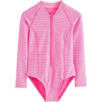 Next Badpak pink / wit