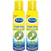 Scholl Dr. 's Voetdeodorant 2x150 ml Deodorant