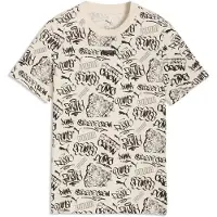 Puma Shirt 'MID 90s' crème / zwart