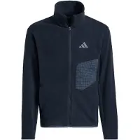Adidas Functionele fleece jas zwart