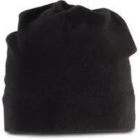 K-Up Gerecycleerde muts van fleece KP883 - Black - 55 cm