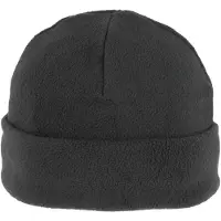 K-Up Gerecycleerde muts van fleece met omslag KP884 - Dark Grey - 55 cm