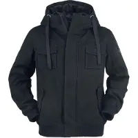 Black premium by emp Winterjas - The Warrior's Code - S tot 5XL - voor Mannen - zwart - Maat 3XL