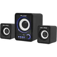 BLOW 66-377#, Compact audio-systeem voor thuisgebruik, Zwart, 3 Watt, 3-weg, 4 Ohm, 280 - 18000 Hz