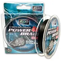 ASSO Power 4x 150 M Gevlochten Vislijn Transparant 0.280 mm