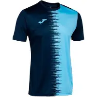 Joma City Ii T-shirt Met Korte Mouwen Blauw 9-10 Years Jongen