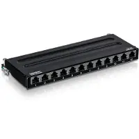 Trendnet TC-P12C6AS Patchpaneel, 12-poorts Cat.6a afgeschermd voor wandmontage