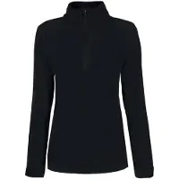 Rock Experience Tempus Fleece Met Halve Rits Zwart L Vrouw