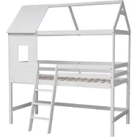 Happy Garden Tussenbed voor kinderen 190x90cm wit MARGOT