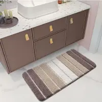 Karma Zachte Badkamermat 50x80 cm - Antislip & Snel Absorberend