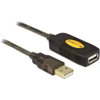 DeLOCK 82690 USB-kabel USB 2.0 USB-A stekker, USB-A bus 20.00 m Meerdere kleuren