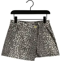 Vingino Meisjes Broeken Daniela Leopard - Grijs - Maat 152