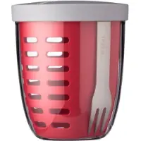 Mepal Sale - Ellipse fruit & veggie pot - Rubine red - Fruitbakje - Snackbakje