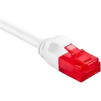 Pro U/UTP CAT6 Gigabit slimline netwerkkabel / wit - 0,15 meter